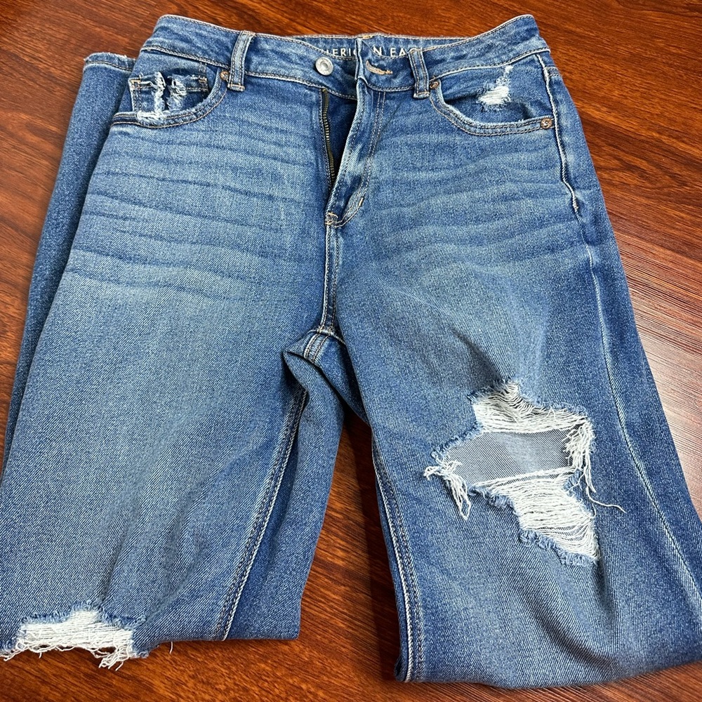 AE mom jeans